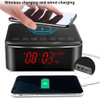 HD 1080P WiFi Wireless Charger Clock  Nanny cam With Night Vision