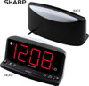 Alarm Clock Radio WiFi 4K UHD Nanny Security Camera 