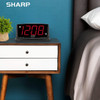 Alarm Clock Radio WiFi 4K UHD Nanny Security Camera 