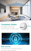 Smoke Detector-Nanny Security Camera 4MP HD Nanny Cam| WiFi Camera