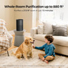 UHD 4k WiFi Air Purifier Security Camera W/ Live View WiFi + Dvr