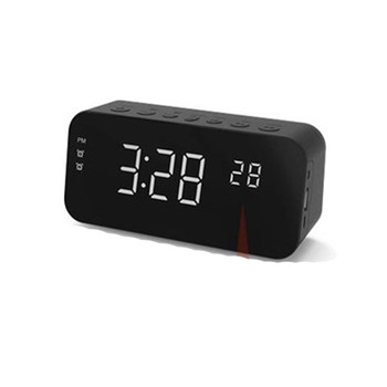Alarm Clock WiFi  Nanny Security Camera with Night Vision 