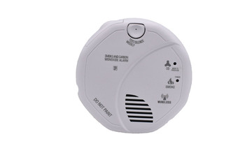 WiFi Smoke Detector Nanny With 4K UHD Security Camera