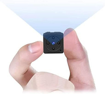  HD 1080P Portable Small Covert Home Nanny Cam with Motion Detection and Night Vision