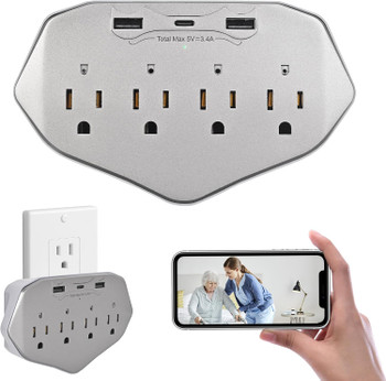 1080P HD Wall Outlet Security Camera 
