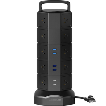 USB Power Strip With 4K UHD Wifi Camera 