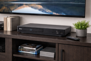  4K Ultra HD WiFi Blu-ray Player with Built-In Indoor Security Camera