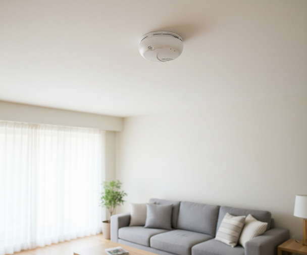 - WiFi security camera with 90‑day stand-by battery and smoke‑detector‑style housing