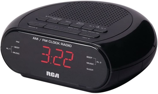 4K UHD WiFI Security Nanny Camera Functional  RCA Clock Radio