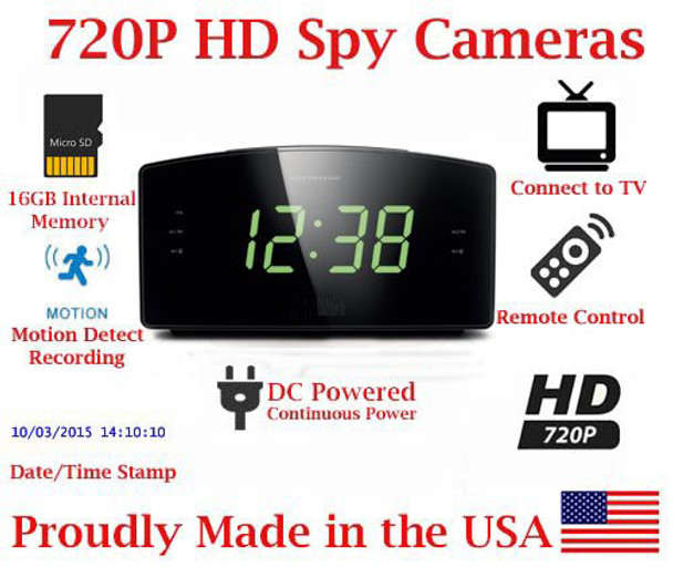 HD 720P 100% Covert Alarm Clock Radio Security Camera (NO WIFI) NO AUDIO HD 720P 100% Covert Alarm Clock Radio Security Camera (NO WIFI) NO AUDIO