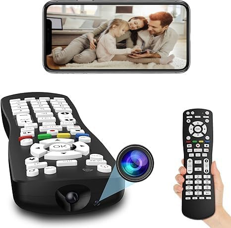 2 in 1 Use WiFi HD 1080P indoor security Camera TV Remote