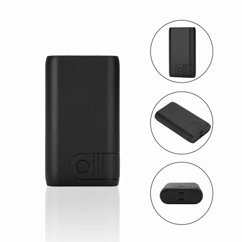 WiFi Audio Recorder Power Bank Black With Long Stand by