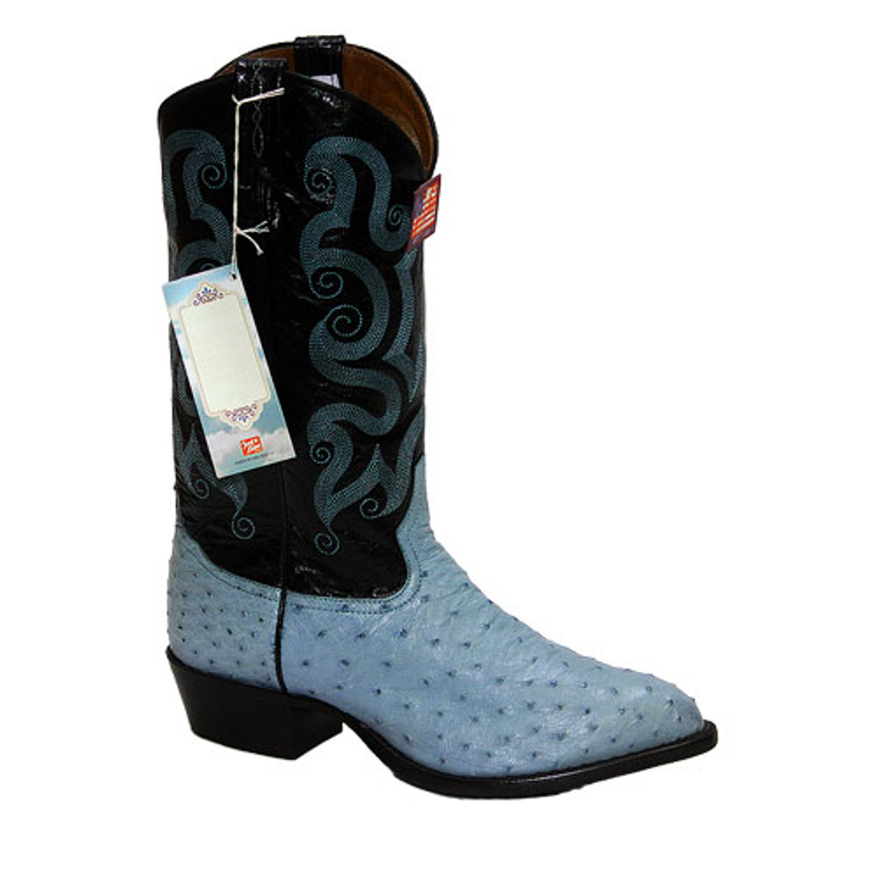 baby blue cowboy boots