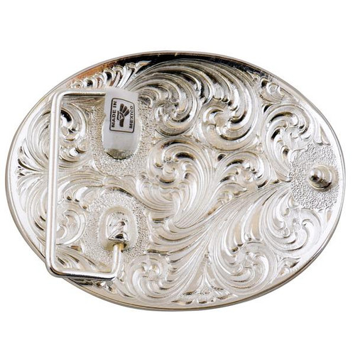 OVAL METAL BUCKLE WITH DURANGO WD035