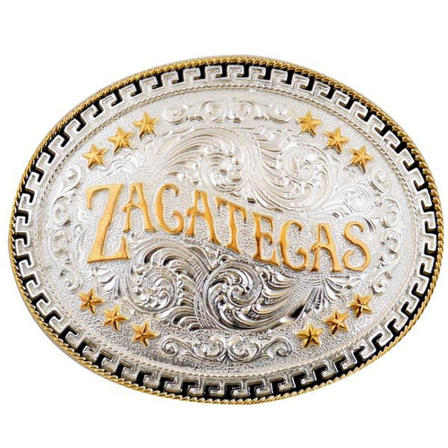 OVAL METAL BUCKLE FROM ZACATECAS WD029