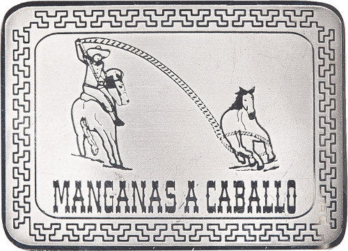 Hebilla Manganas A Caballo
