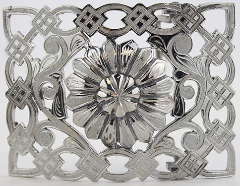 Charro Flower Design Buckle