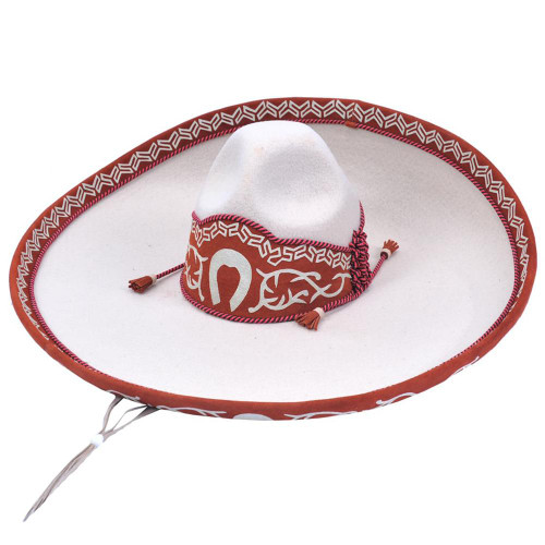 Impor Mexico  Sombrero Charro - Forrado Fino Galoneado - San Luis Moderado - RR-IMP71141