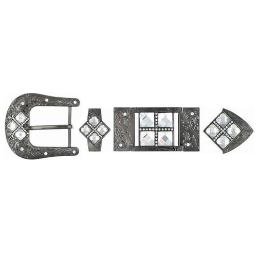 HARDWARE 4 STONES WHITE BK3228