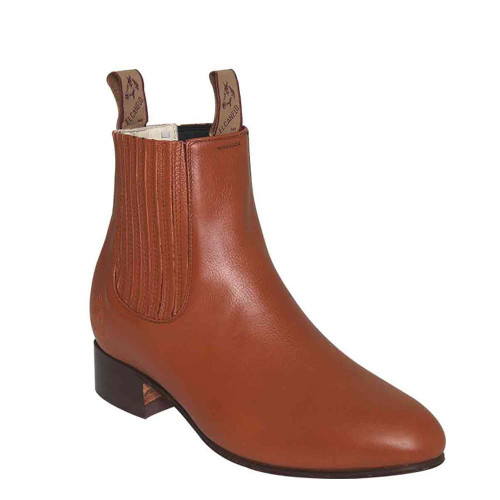 El Canelo Men's Deer Maple Botin Charro