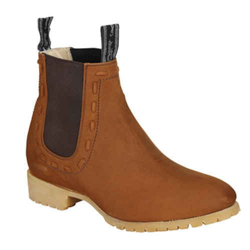 El Canelo Suede Charro Work Boot