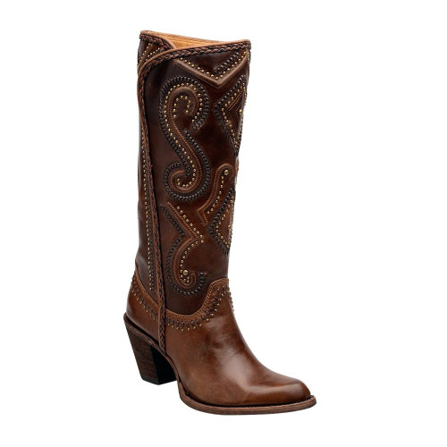 Cuadra Women's Hand-Stiched Sierra Boot Maple
