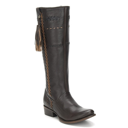 Cuadra Ladies Res Crust Brown Tall Boot - 1X2XCS