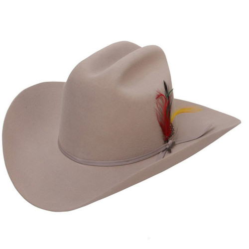 Stetson 6X Rancher Cowboy Felt Hat - Silver Belly
