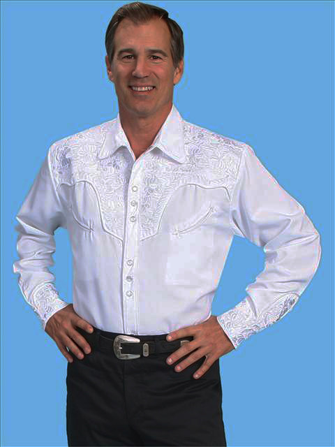 Scully Shirt -WHITE - P634