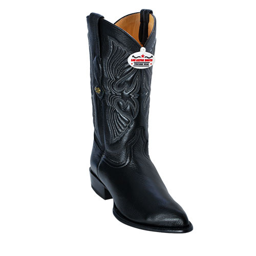Wild West Boots - J Toe - Elk - Black
