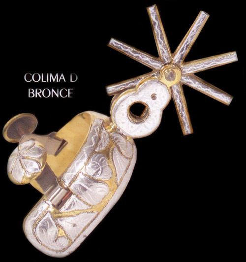 Espuela Charra Fina - Stainless Steel - RRIMP-COLIMA-D