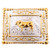 METAL BUCKLE WITH GOLDEN HORSE WD034