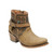 Cuadra Ladies Lizard Ankle Boot Fango Oryx