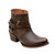 Cuadra Ladies Chocolate Short Oval Toe boot