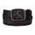 Cuadra Men's Lion Buckle Ostrich Belts