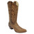 Corral Brown Waxy Tall Snip Toe Boot