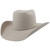 Cuernos Chuecos 30x Silver Belly Grizzly Rabbit  Felt Cowboy Hat