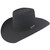 Cuernos Chuecos 6X Black Brick Crown Felt Hat