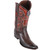 Los Altos Men's Grisly European Toe Cowboy Boots - Faded Brown