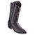 Los Altos Bull Shoulder Black Cowboy Boots J-Toe