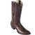 Los Altos Round Toe Ostrich Leg Boots