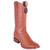 Los Altos Men's Cognac Shark Wide Square Toe Boots