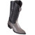 Los Altos J-Toe Ostrich Leg Grey Cowboy Boots