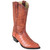 Los Altos Cognac Caiman Tail J-Toe Boot