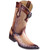 Los Altos Ostrich Faded Oryx Pointed Toe Cowboy Boots