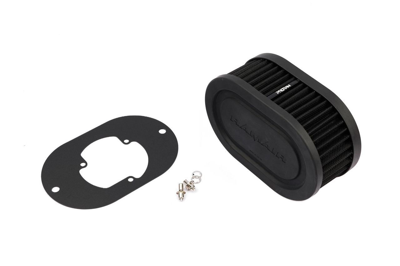 Pleated Carburettor Air Filter Baseplate to fit Pierburg 2B2, 2B4