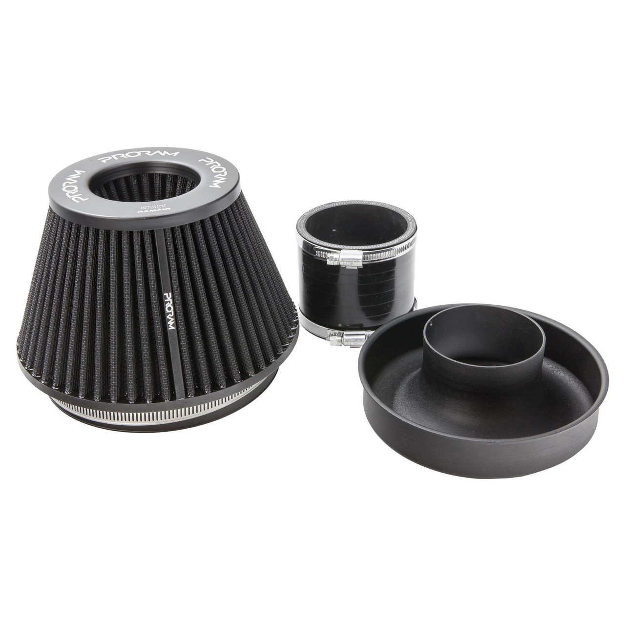 Ramair Pleated 76mm (3inch) ID Neck Medium Cone Air Filter with