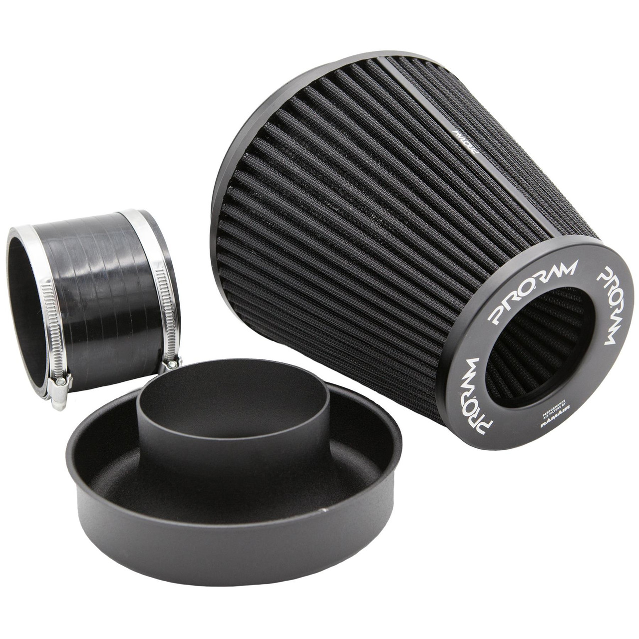 Ramair Pleated 90mm (3.5inch) ID Neck Large Cone Air Filter with