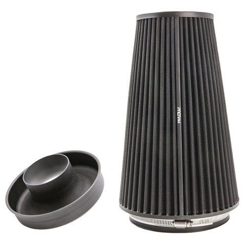 PRORAM XLarge Cone Air Filter with 102mm OD Neck Velocity Stack