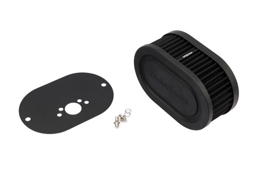 Pleated Carburettor Intake Air Filter Baseplate to fit SU HS6 (Mini Offset) 65mm